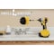 Drill Brush Power Scrubber By Useful Products 5 in W 5 in L Brush, Yellow Y-S-4O-5X-QC-DB - alternate 6